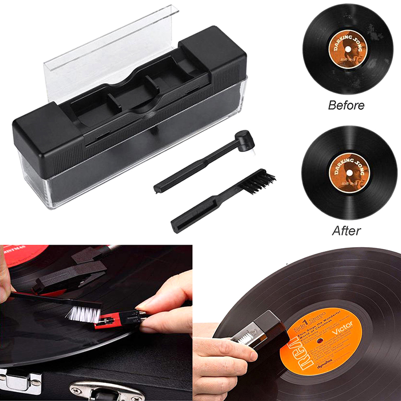 Vinyl Record Cleaner - New#3Pcs Record Cleaning Brush Vinyl Record