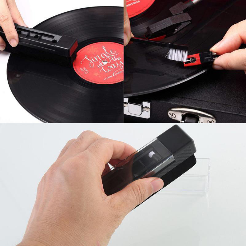 New#3Pcs Record Cleaning Brush - огляд і ціна Vinyl Record Cleaner