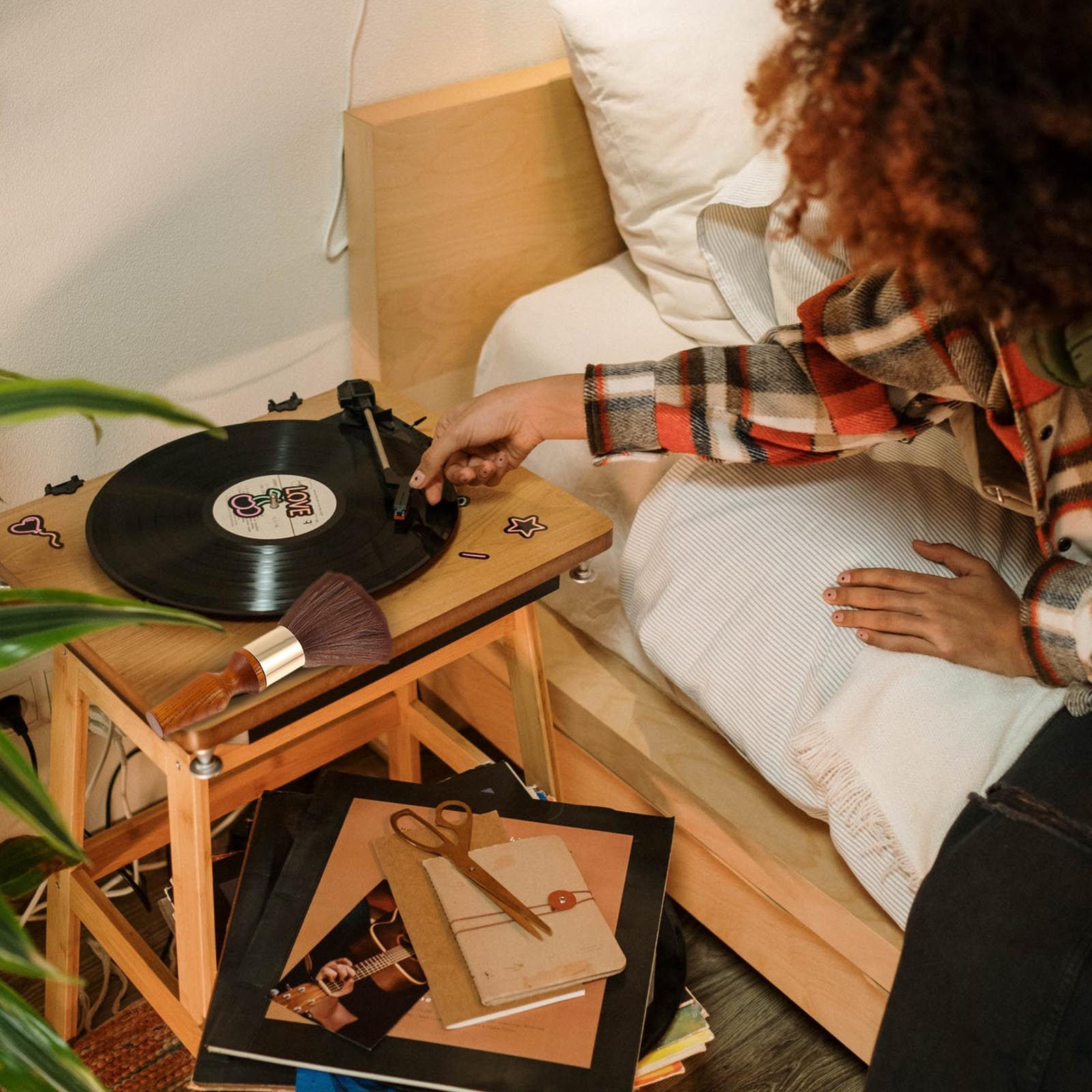 Vinyl Record Cleaning Brush Cd - огляд і ціна Vinyl Record Cleaner