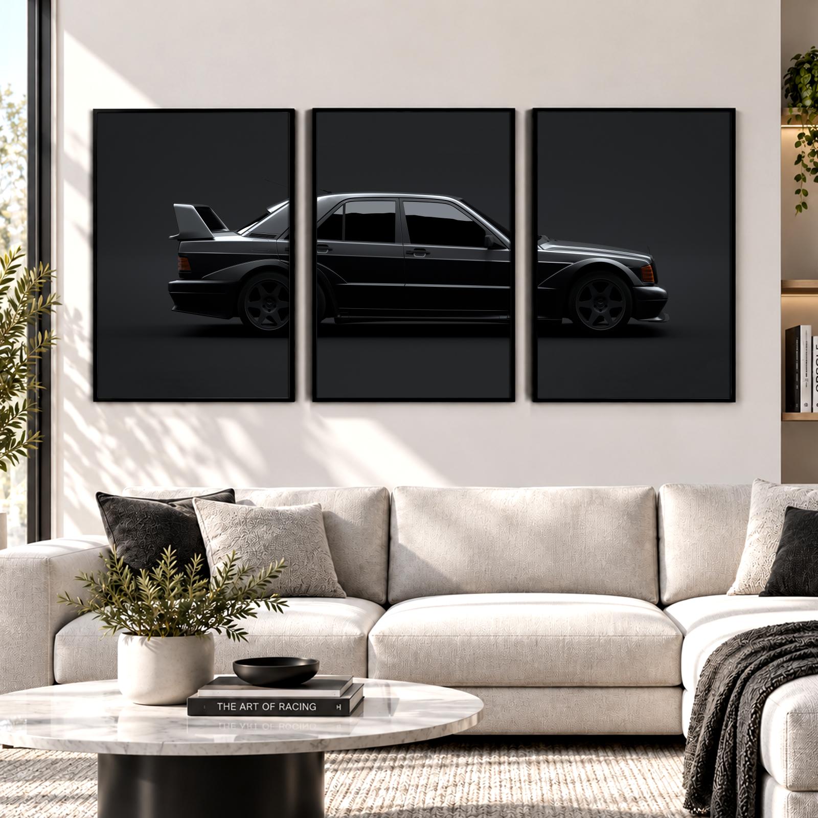 Vintage Sports Cars 190E Paint - огляд і ціна Vintage Collectible Posters