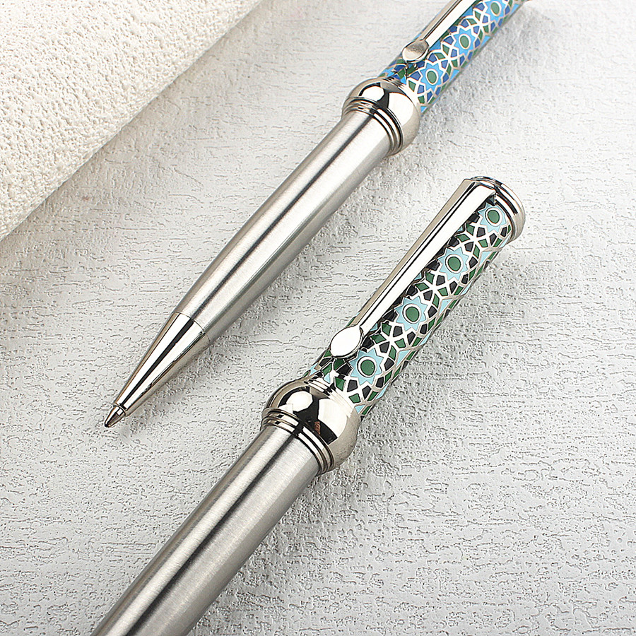 Vintage Peacock Pattern Metal  - огляд і ціна Vintage Collectible Pens